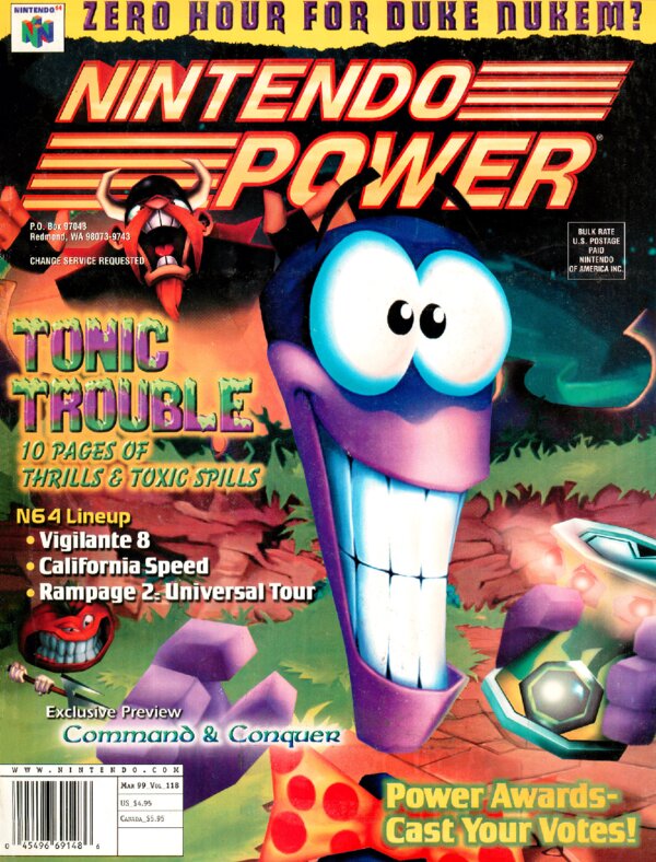 Nintendo Power Issue 118 (March 1999) cover